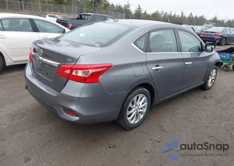 2019 Nissan Sentra Sv из США, поврежденный, VIN 3N1AB7AP6KY416455
